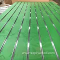 Slot Grooved MDF Board with 11 Aluminium Strips